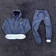 Leisure sports street home plus velvet suit
