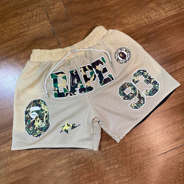 Statement Street Style Printed Double Layer Shorts