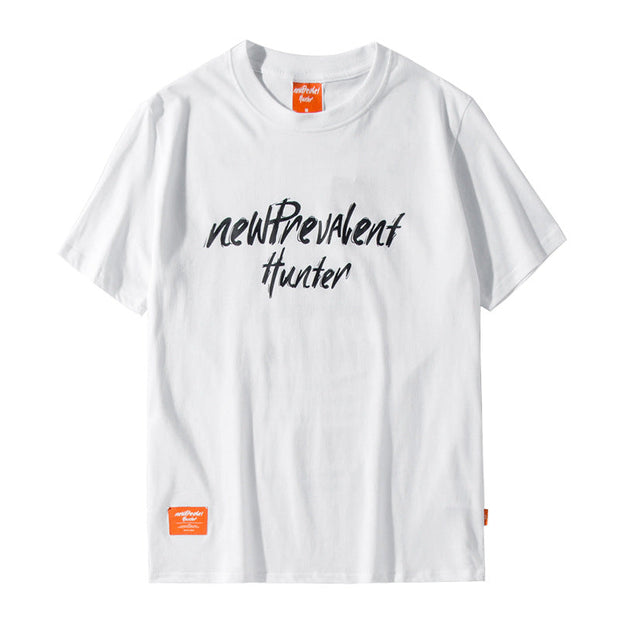 Printed short-sleeved T-shirt