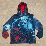 Fashion Friday The 13th Print Long Sleeve Hoodies