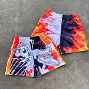 Personalized sports casual mesh shorts