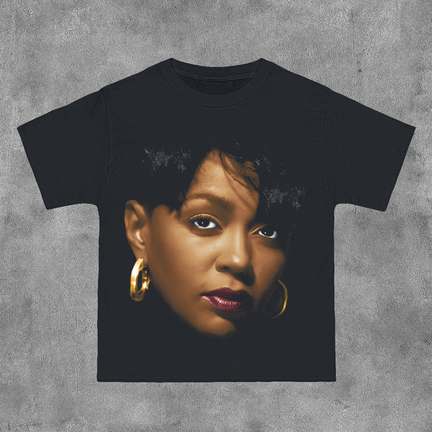 Anita Baker Print Short Sleeve T-Shirt
