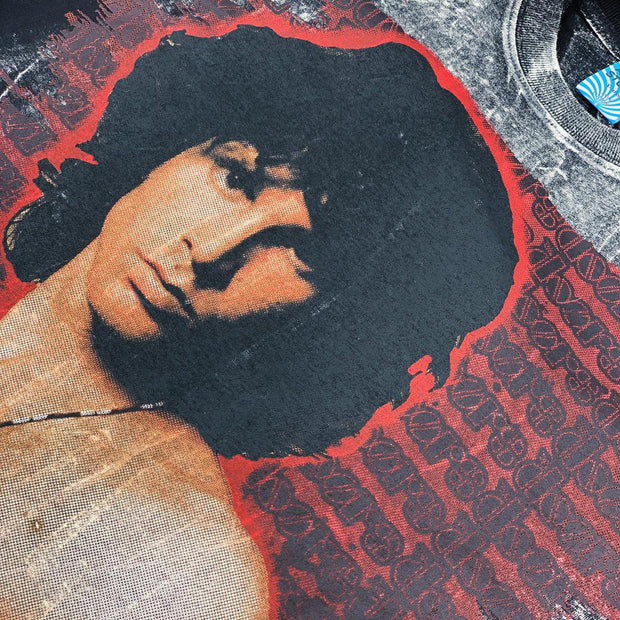 Hip hop printed cotton T-shirt