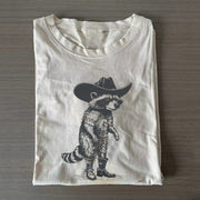 Vintage Cowboy Racoon T-shirt