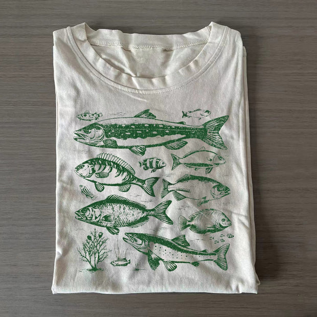 Vintage 90s Fish T-shirt