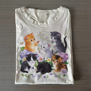 Cottagecore Cat T-Shirt