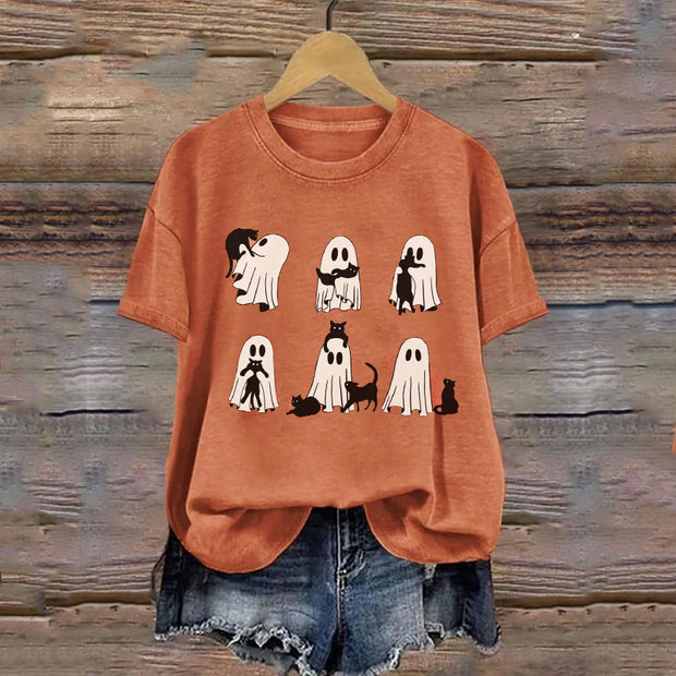 Cat Ghost T-Shirt