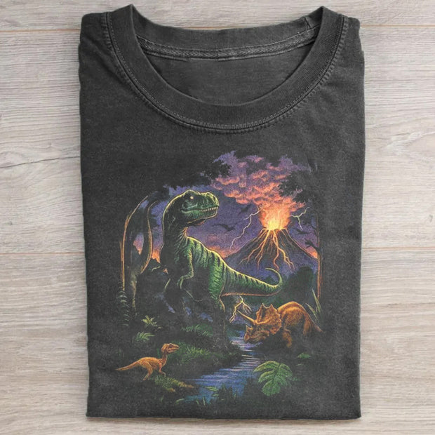 Vintage Jurassic Dinosaur 90s Graphic T-shirt