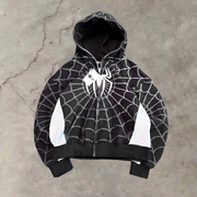 Fashion Full Print Zip Up Hoodie