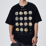 Champion Ring Print Casual Street Basketball T-Shirt