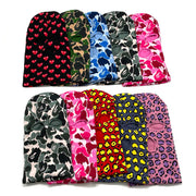 Camouflage casual street three-hole hat