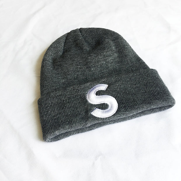 Embroidered cold hat knitted hat woolen hat couple pointed hat