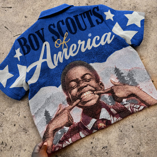 Boy Scouts of America Short Sleeve Tapestry Shirt