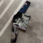 Legend Character Print Long Sleeve Zipped Jacket