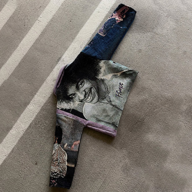 Legend Character Print Long Sleeve Zipped Jacket