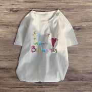 Personalized text printed T-shirt