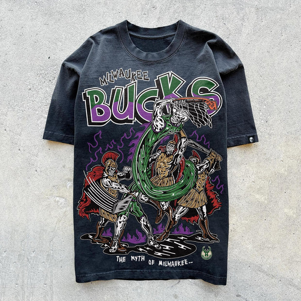 Bucks Print Short Sleeve T-Shirt