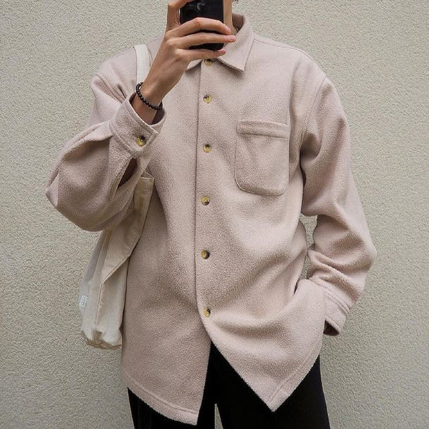 Street shooting men's casual jacket coat