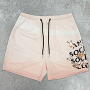 Fashion Art Gradient Mesh Track Shorts