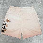 Fashion Art Gradient Mesh Track Shorts