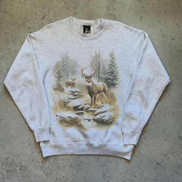 Vintage Deer Sweatshirt