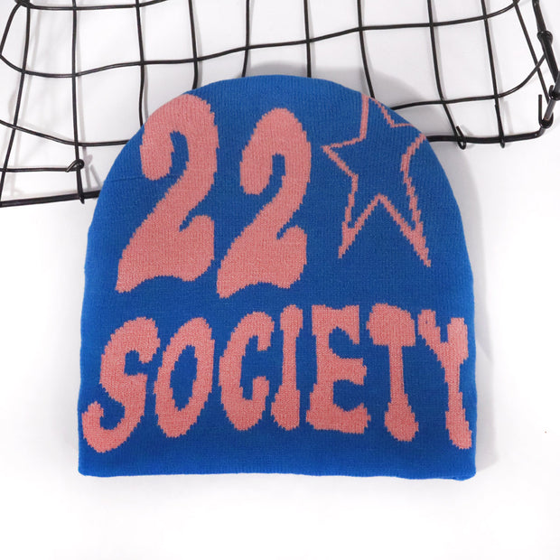 22 Number Single Knitted Hat
