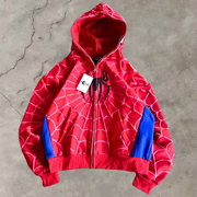 Fashion Full Print Zip Up Hoodie