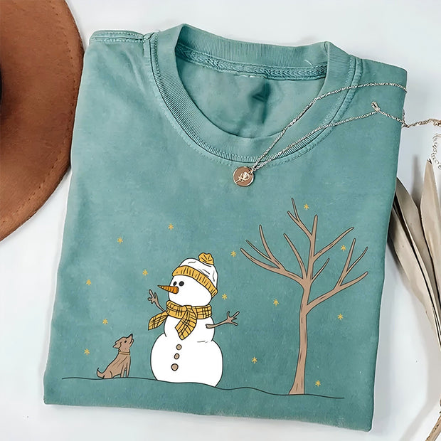 Christmas Snowman T-Shirt