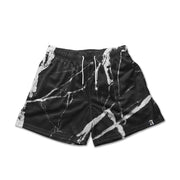 Stylish printed stretch casual shorts