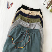 Pure color thin solid color shorts