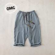 Pure color thin solid color shorts