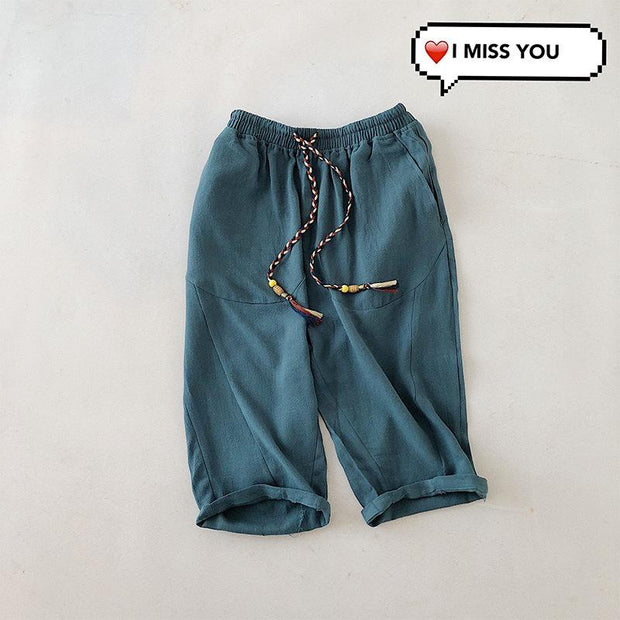 Pure color thin solid color shorts