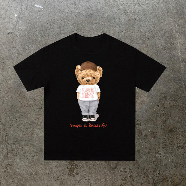 All-match simple round neck short sleeves