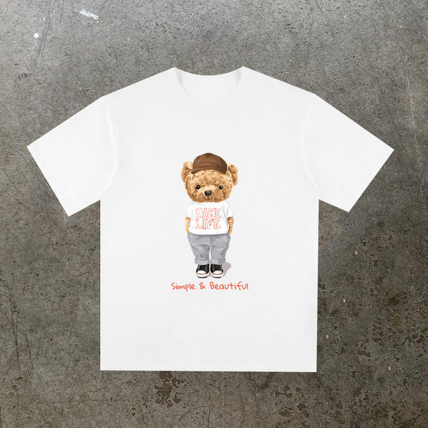 All-match simple round neck short sleeves