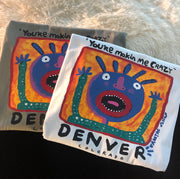 Personality printed loose t-shirt