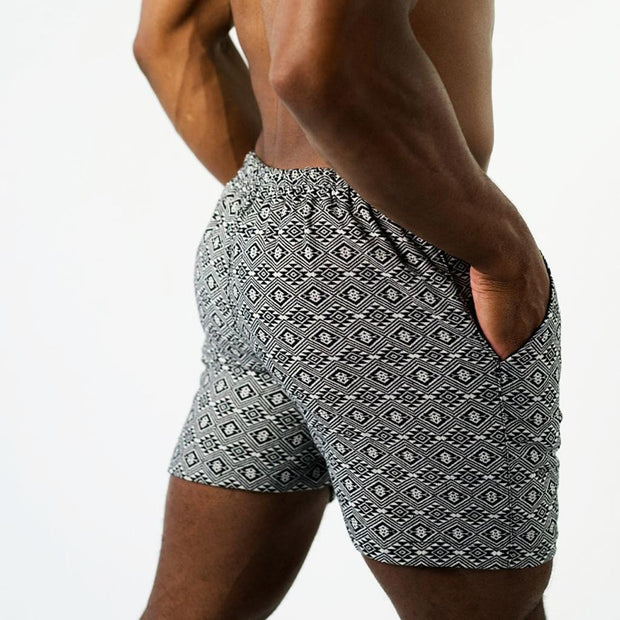 Fashion casual vacation style retro shorts