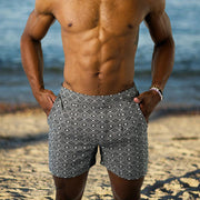 Fashion casual vacation style retro shorts
