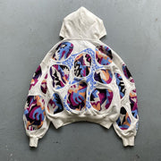 Retro Hip Hop Fashion Street Hoodie
