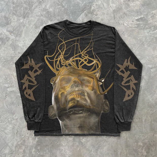 Future Art Crew Neck Pullover