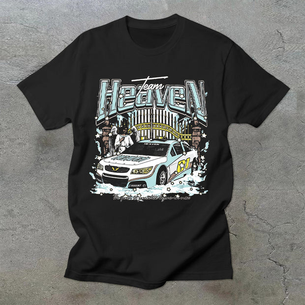 Tide brand hip-hop street fashion short-sleeved T-shirt