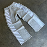 Casual street striped personality trousers