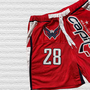 Hockey patchwork shorts