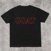 Tide brand print retro street short-sleeved T-shirt