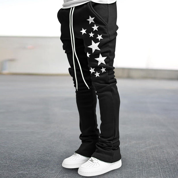 Street Style Retro Flared Pants