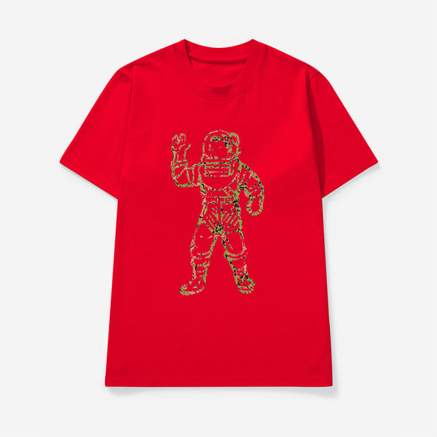 Astronaut Personality Print Short Sleeve Street T-Shirt