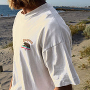 Casual fashion loose round neck T-shirt