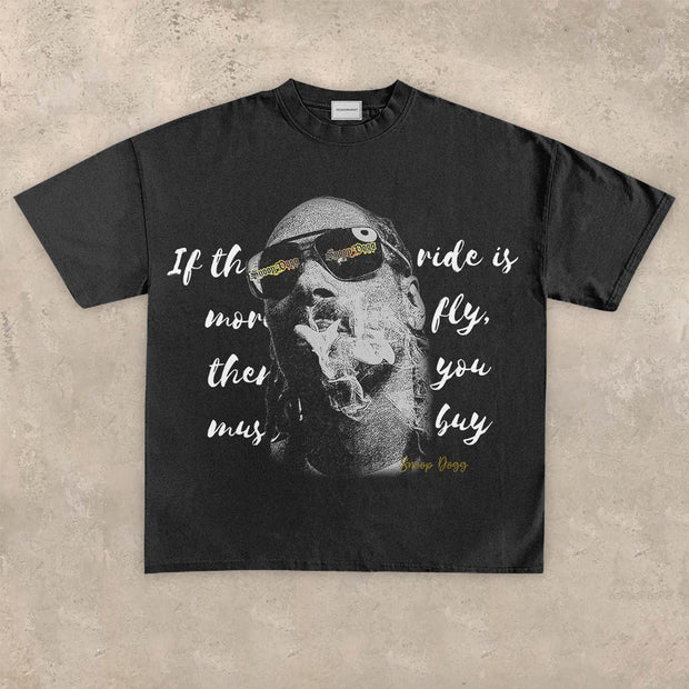 Personalized round neck vintage T-shirt