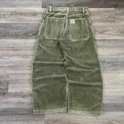 Corduroy thermal trousers