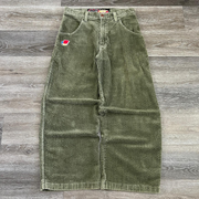 Corduroy thermal trousers