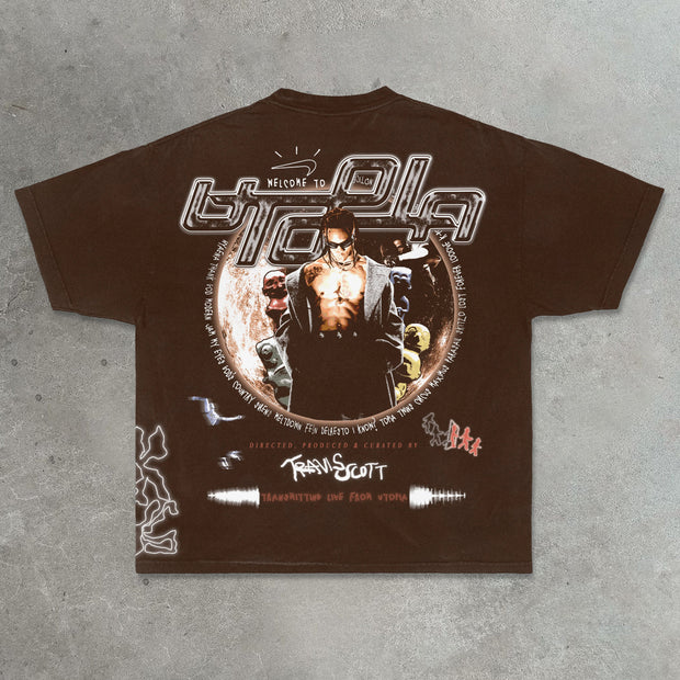 Casual Street Rap T-shirt